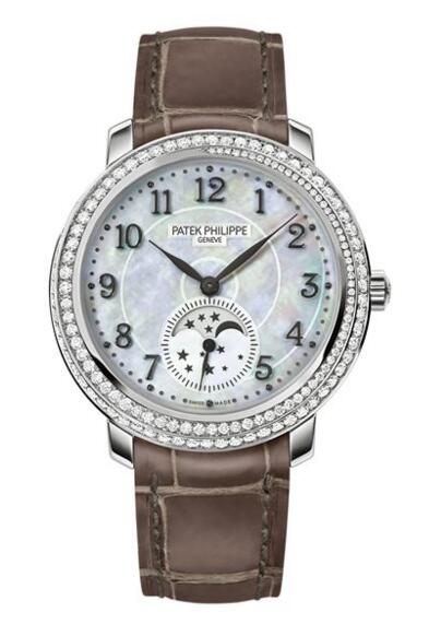 Wholesale Patek Philippe Complications Diamond Ribbon White Gold 4968G-010